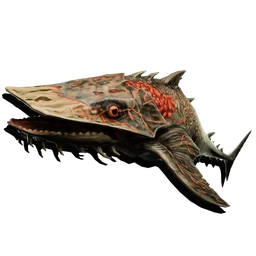 Gravedigger fish render