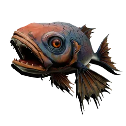 Tileback fish render